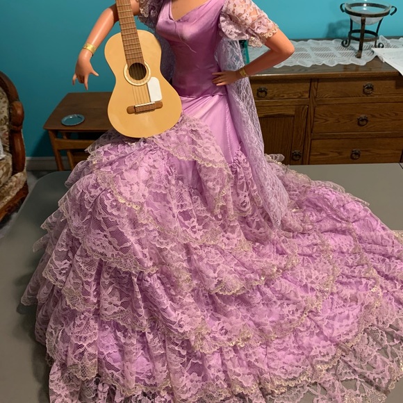 Spanish Señorita Doll & Bull - Picture 2 of 6